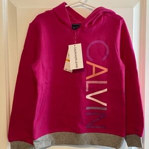 Calvin Klein Little Girls 2-piece fleece set